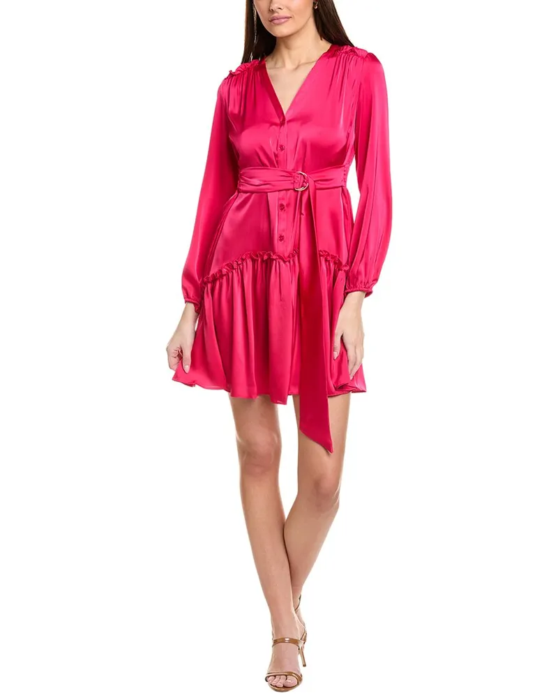 taylor Mini Shirtdress Pink