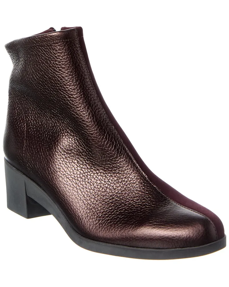 Arche Tatrix Leather Bootie Red