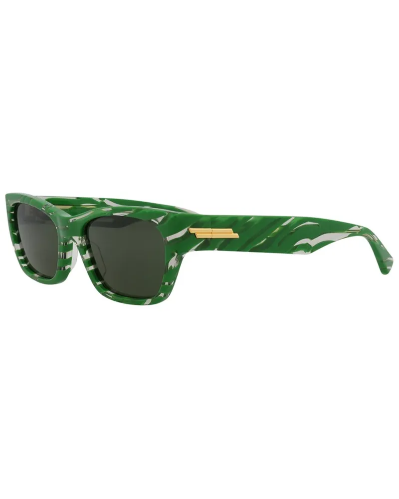 Bottega Veneta Unisex BV1143S 55mm Sunglasses Green