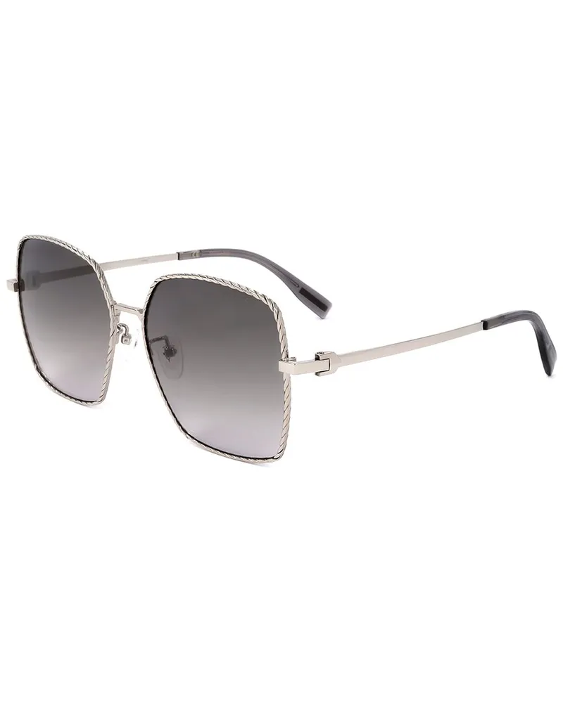 Trussardi Women's STR398F 579X 59mm Sunglasses Black