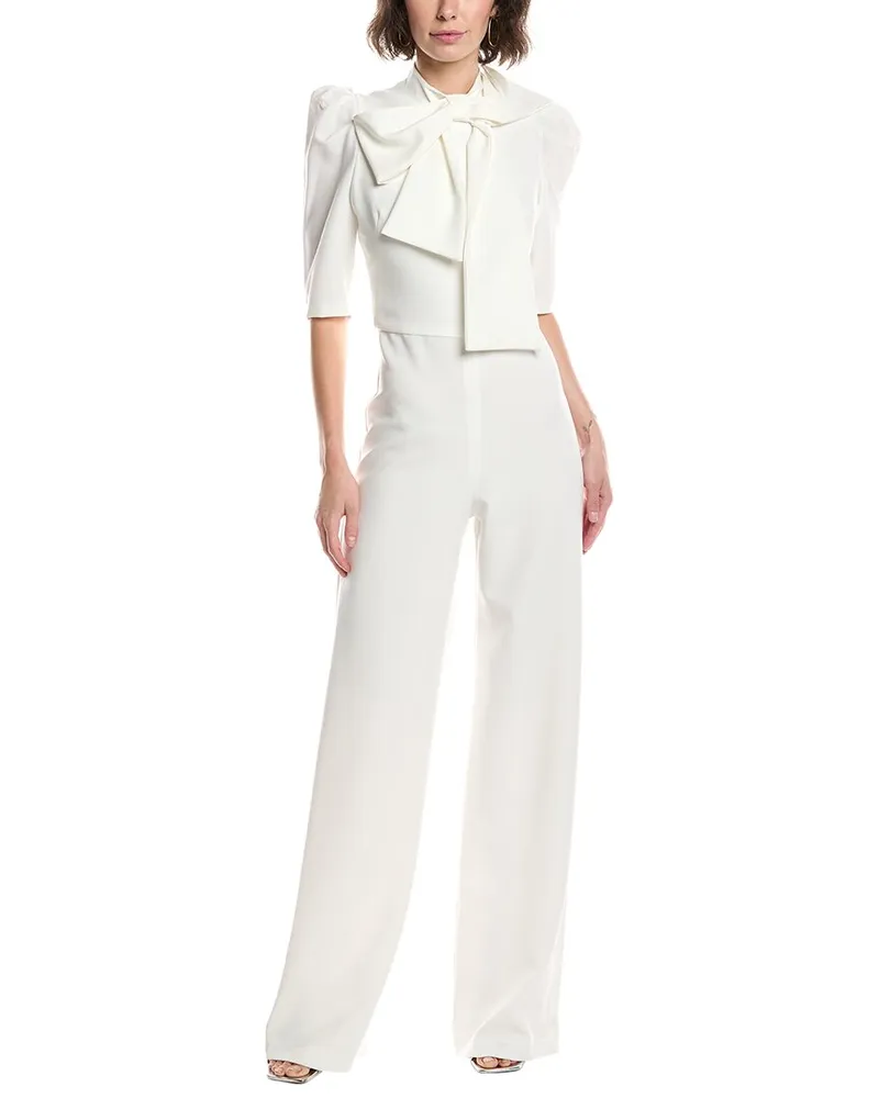 Black Halo Ara Jumpsuit White