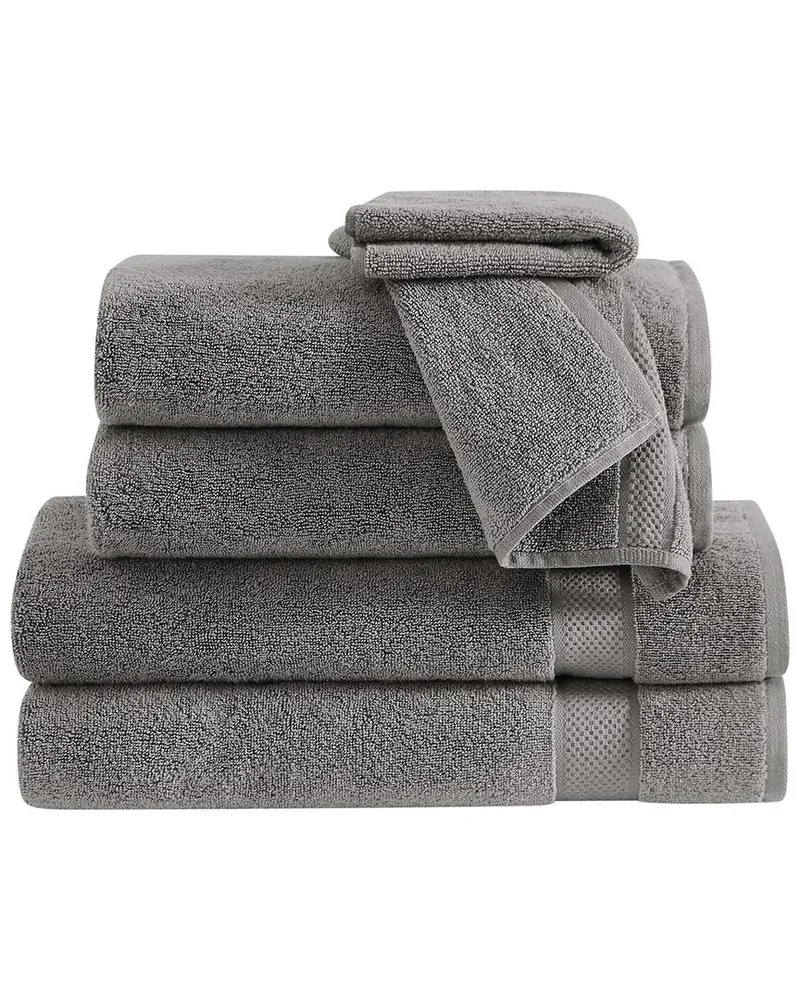 Vince Camuto Classic Solid 6pc Towel Set Nocolor