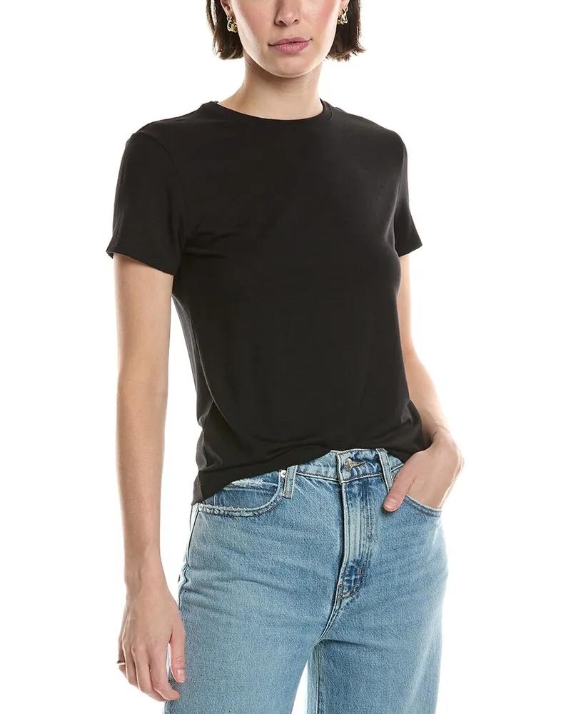 Vince Crewneck T-Shirt Black