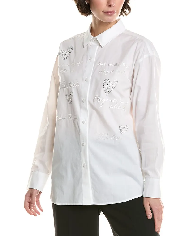 Karl Lagerfeld Woven Shirt White