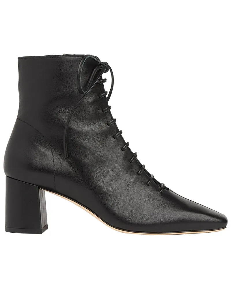 L.K.Bennett  L.K.Bennett Arabella Leather Ankle Boot Black