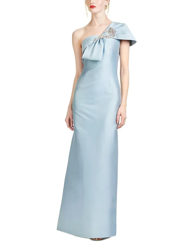 Sachin & Babi Ines Gown Blue