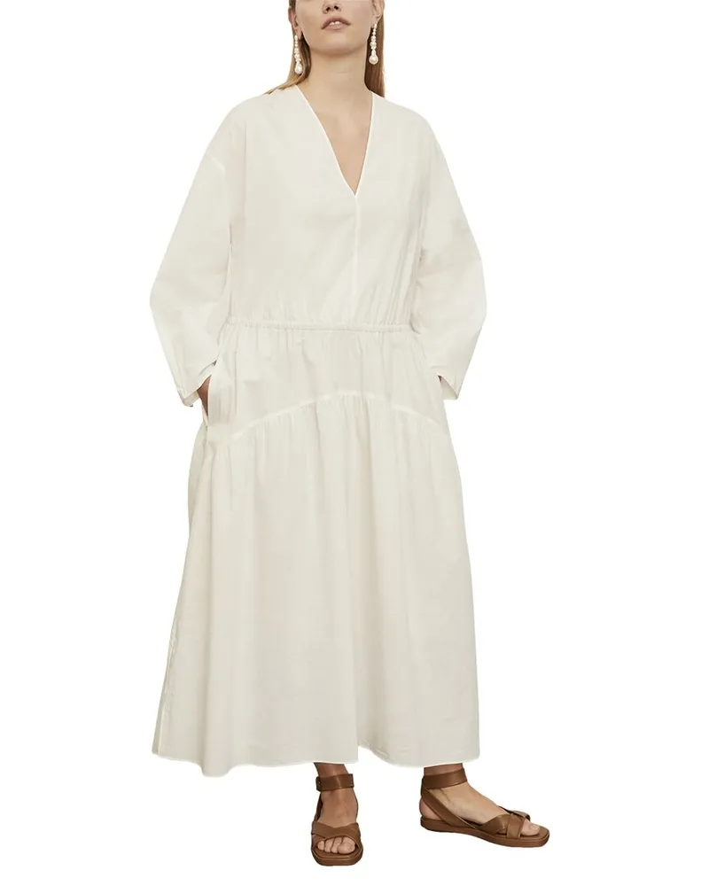 Vince Double V-Neck Dress Nocolor