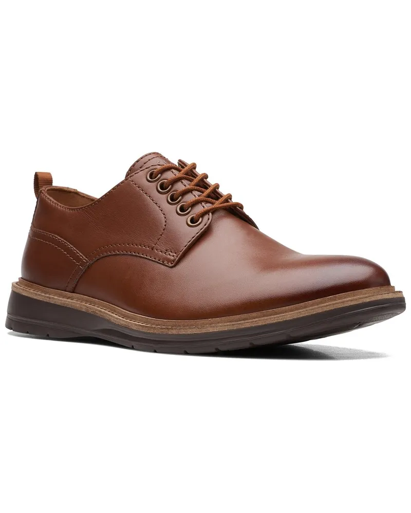 Clarks Chantry Walk Leather Oxford Brown