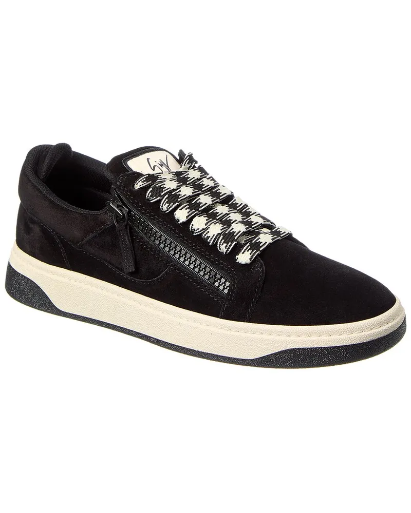 Giuseppe Zanotti GZ/94 Suede Sneaker Black