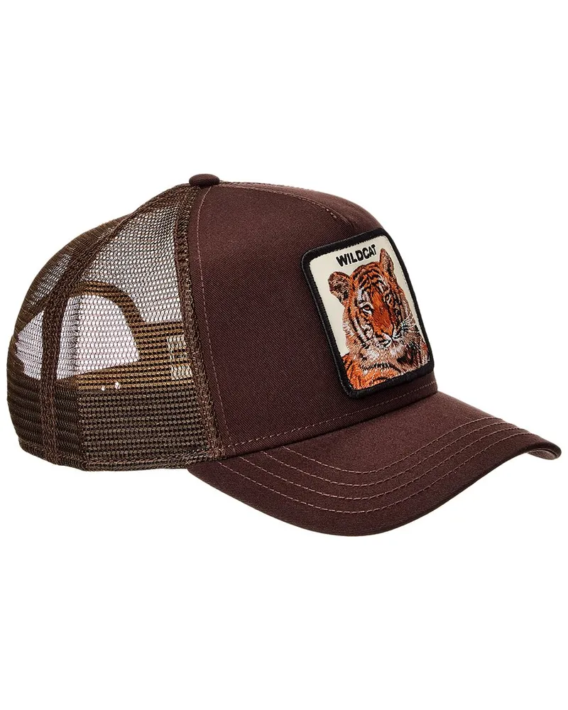 Goorin Bros. The Wildcat Tiger Trucker Hat Brown