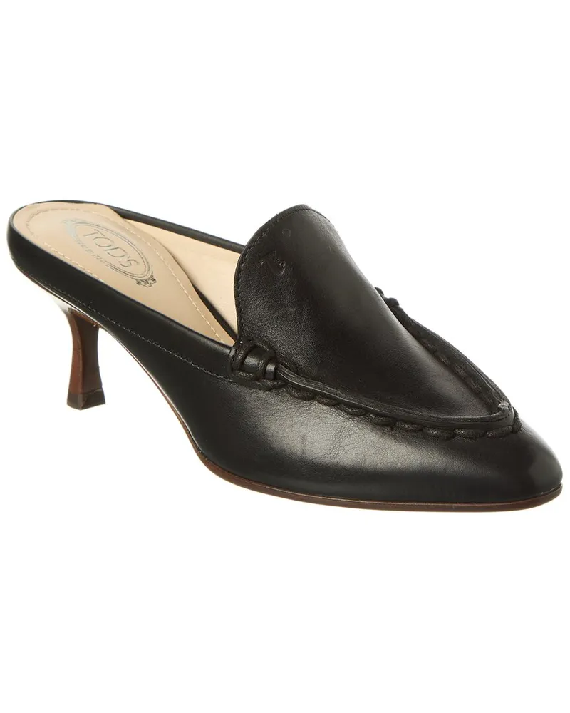 TOD'S TOD’s Leather Mule Black