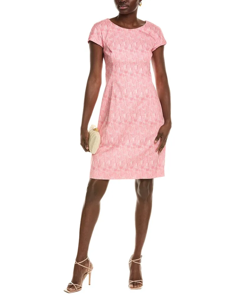 Peserico Sheath Dress Pink