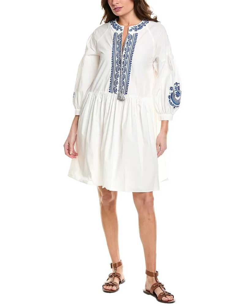 Max Mara Dirce Shift Dress White