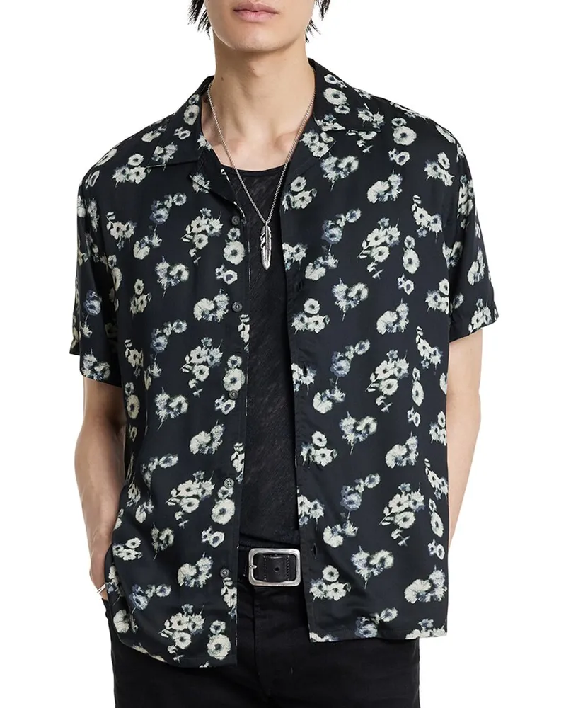 John Varvatos Dan Camp Collar Shirt Nocolor