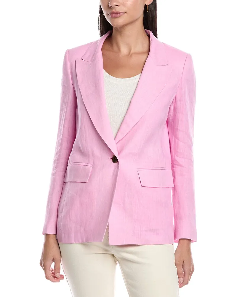 MARELLA Afro Linen Jacket Pink