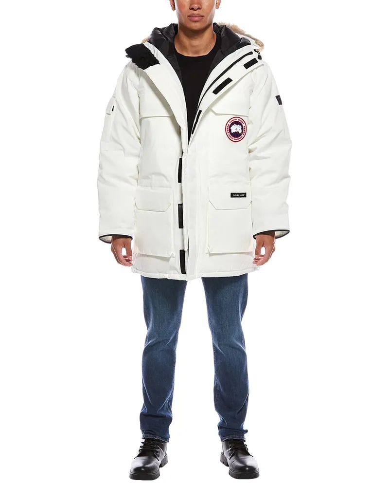 Canada Goose Expedition Down Heritage Parka White
