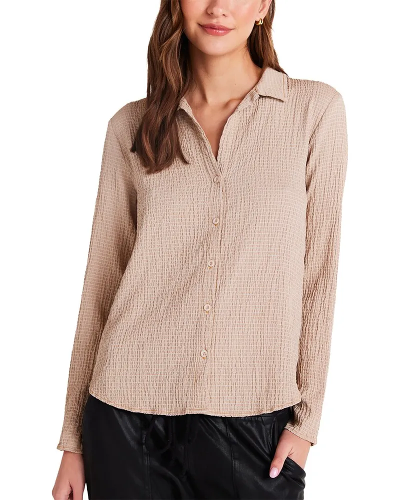 Bella Dahl Clean Button Front Shirt Nocolor