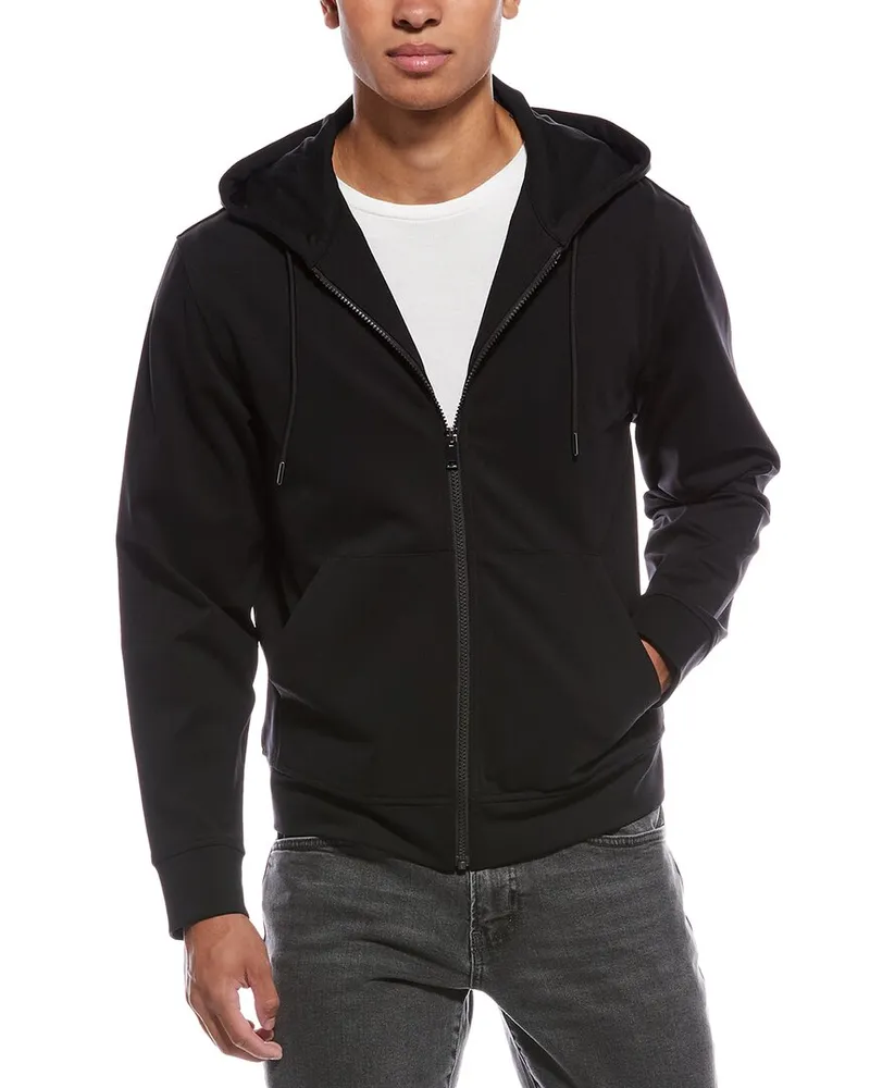 Theory Zip Hoodie Black