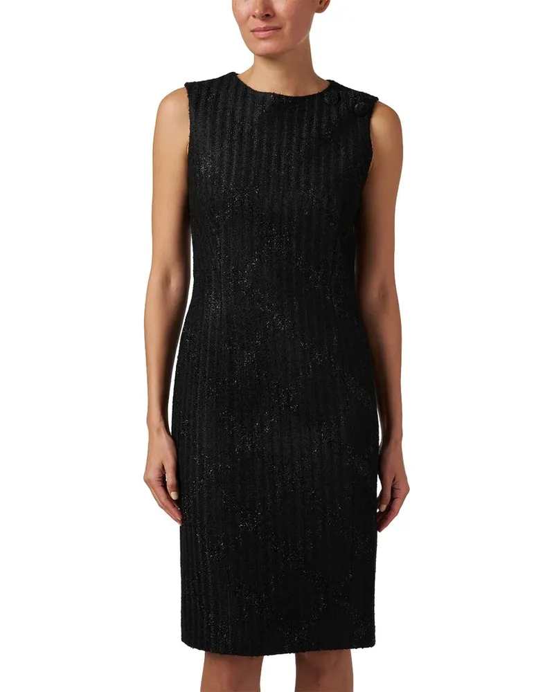 Marc Cain Plaid Sheath Dress Nocolor