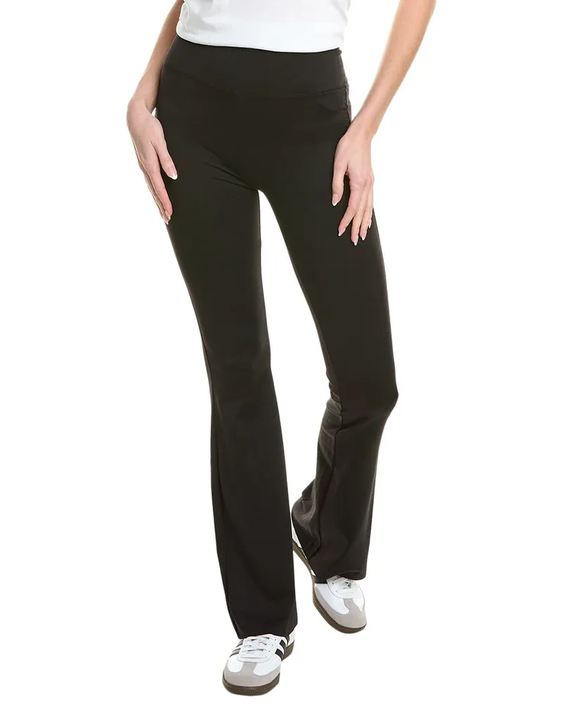 Splendid LYR Rib Flare Pant Black