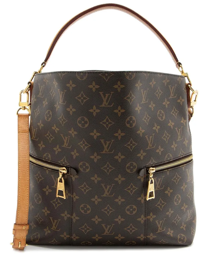 Louis Vuitton Monogram Canvas Melie (Authentic Pre-Loved Nocolor