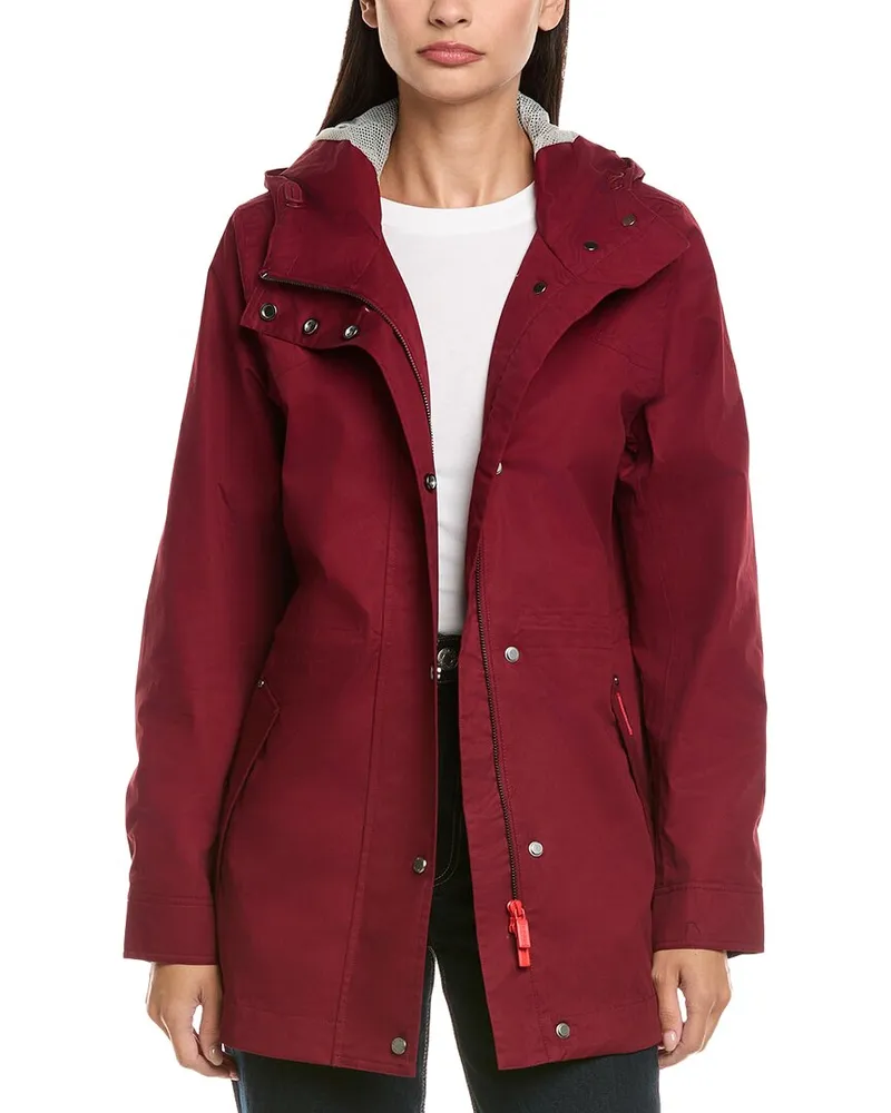 Hunter Adela Rain Jacket Red