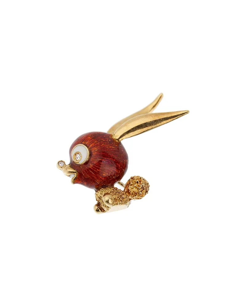 Gucci 18K Bunny Brooch (Authentic Pre-Owned Nocolor