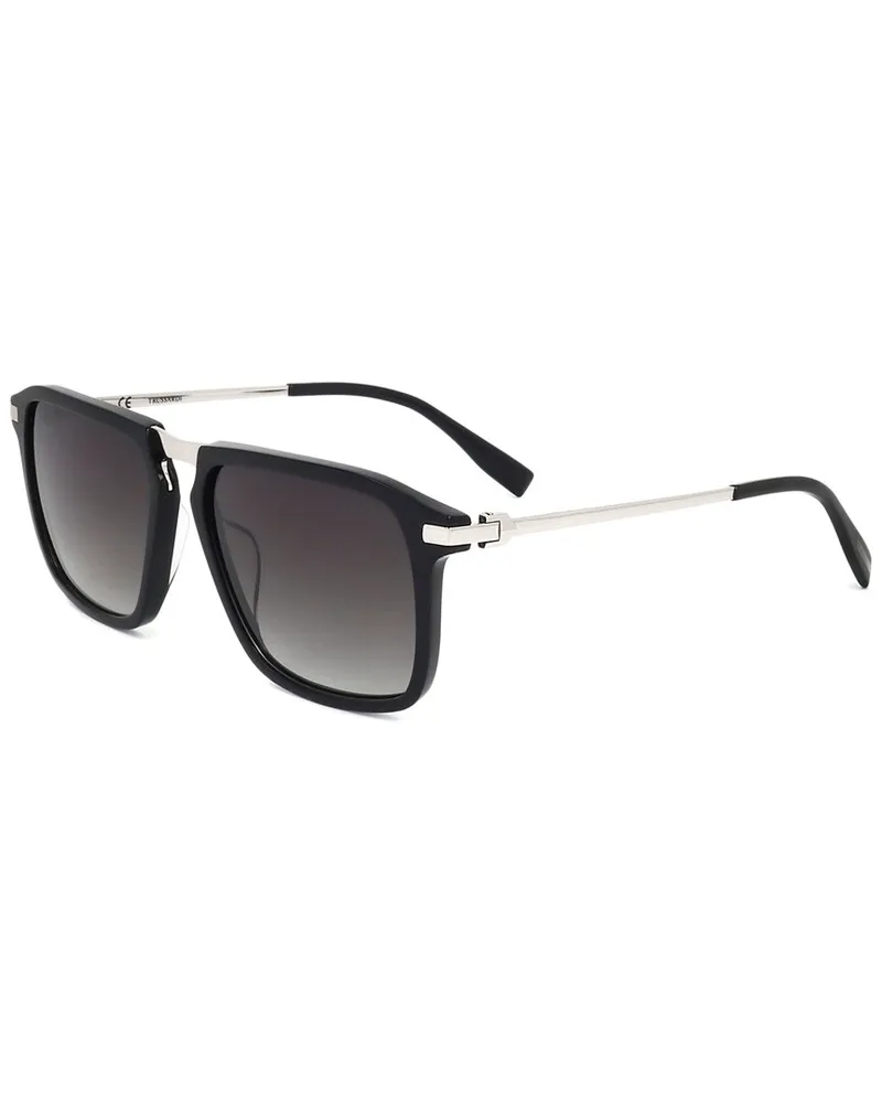 Trussardi Men's STR329F 700W 58mm Sunglasses Black