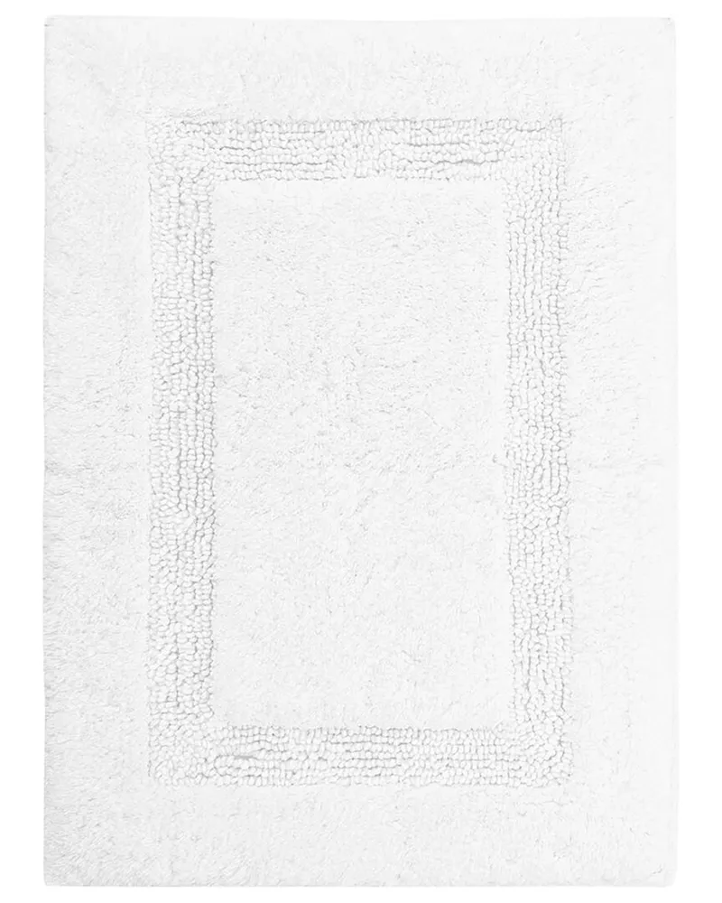Nautica Peniston Solid Cotton Tufted 2-Piece Bath Rug White