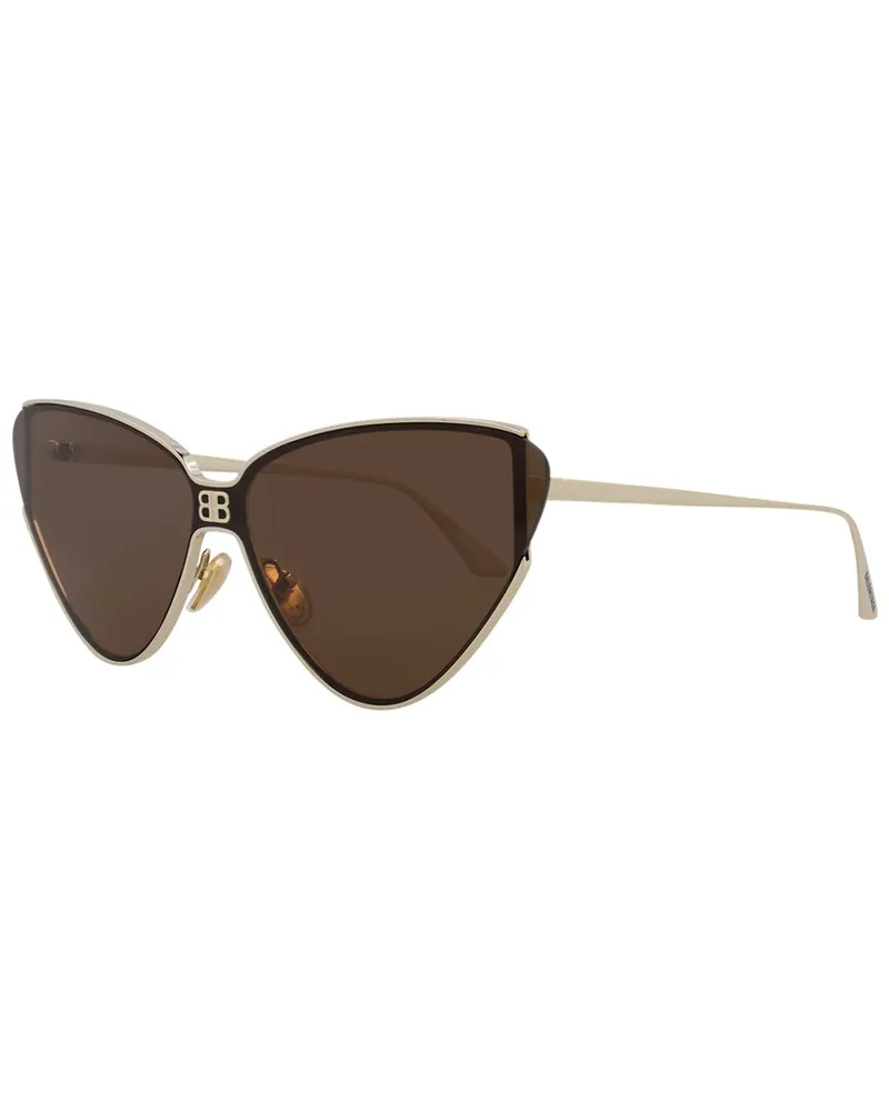 Balenciaga Women's BB0191S 99mm Sunglasses Gold