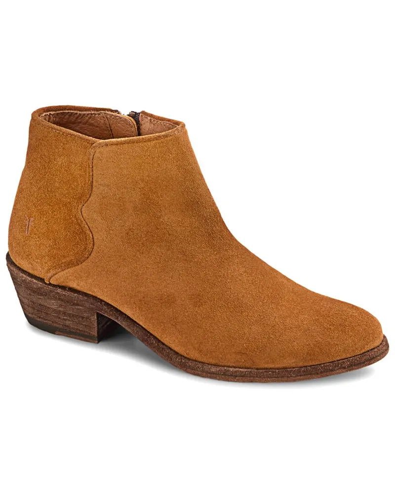 Frye Carson Piping Suede Bootie Nocolor