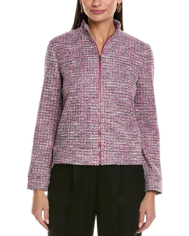 ST. JOHN Tweed Jacket Pink