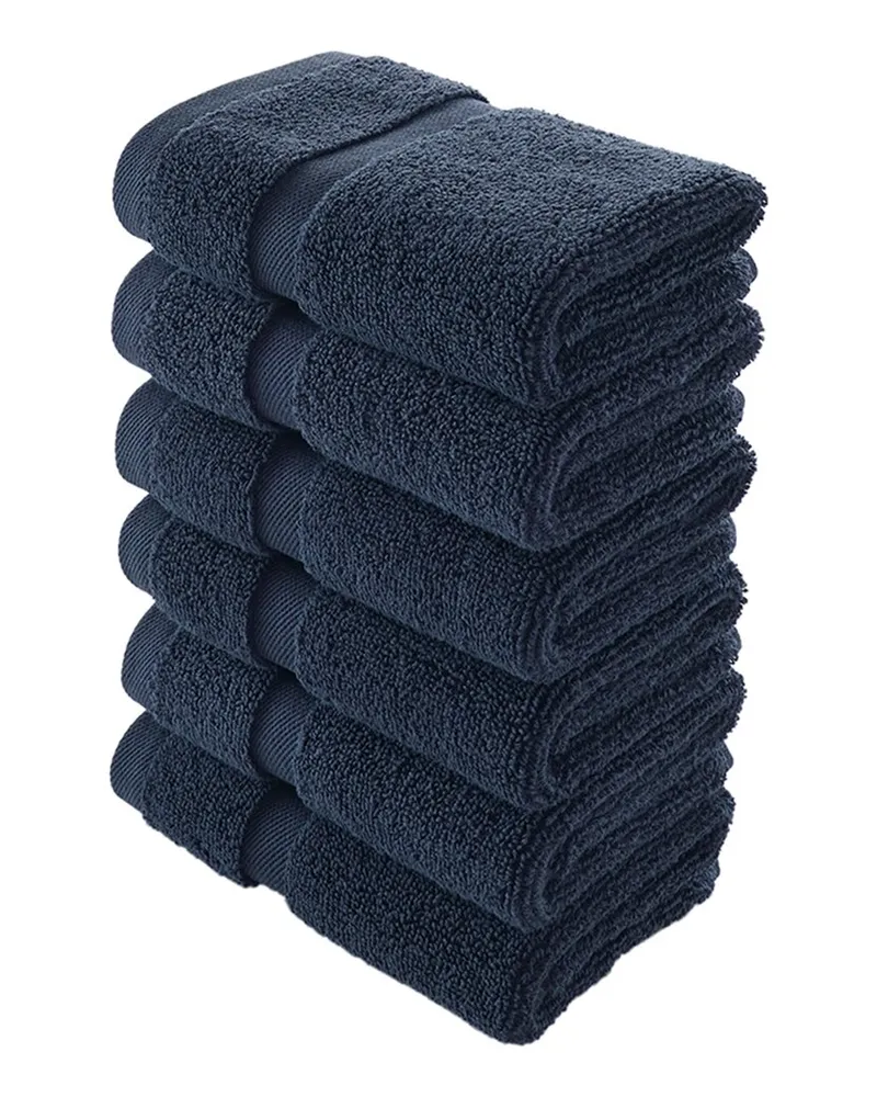 Alexis Antimicrobial Irvington Washcloth Pack of 6 Nocolor