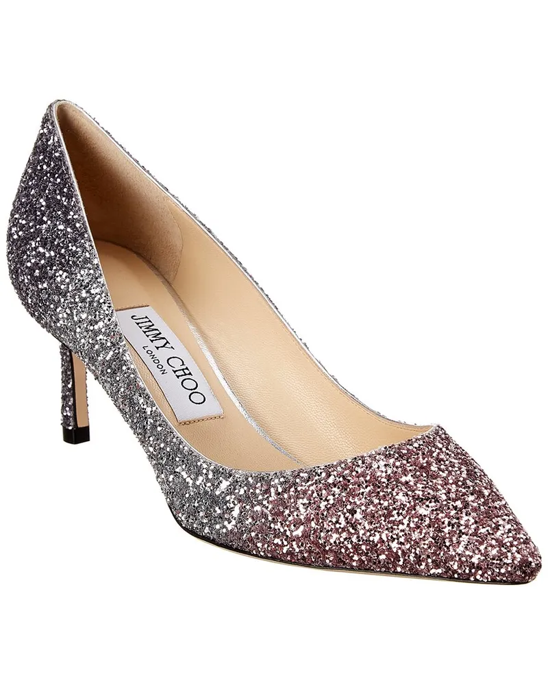 Jimmy Choo Romy 60 Glitter Pump Nocolor