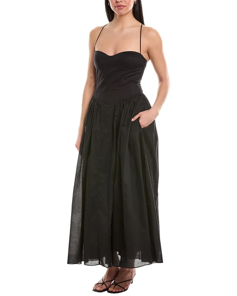 Bardot Estie Midi Dress Black