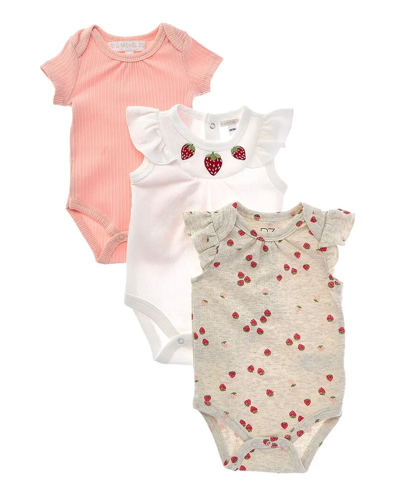 Rachel Zoe Pack of 3 Bodysuits Nocolor