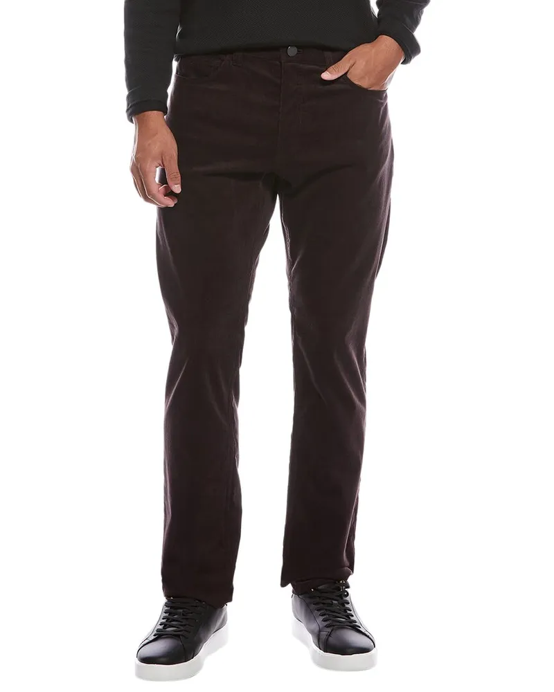 Theory Raffi Stretch Cord Pant Brown
