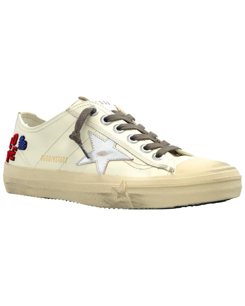 Golden Goose V-Star Leather Sneaker Nocolor