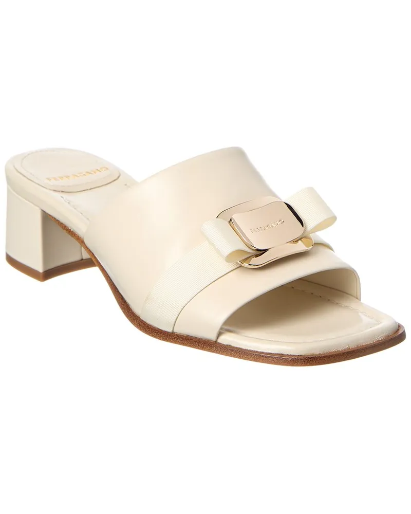 Ferragamo Vilna Leather Sandal Nocolor