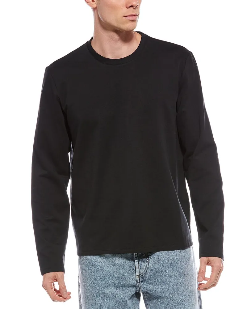 Rag & Bone Lewis Crewneck Sweatshirt Black