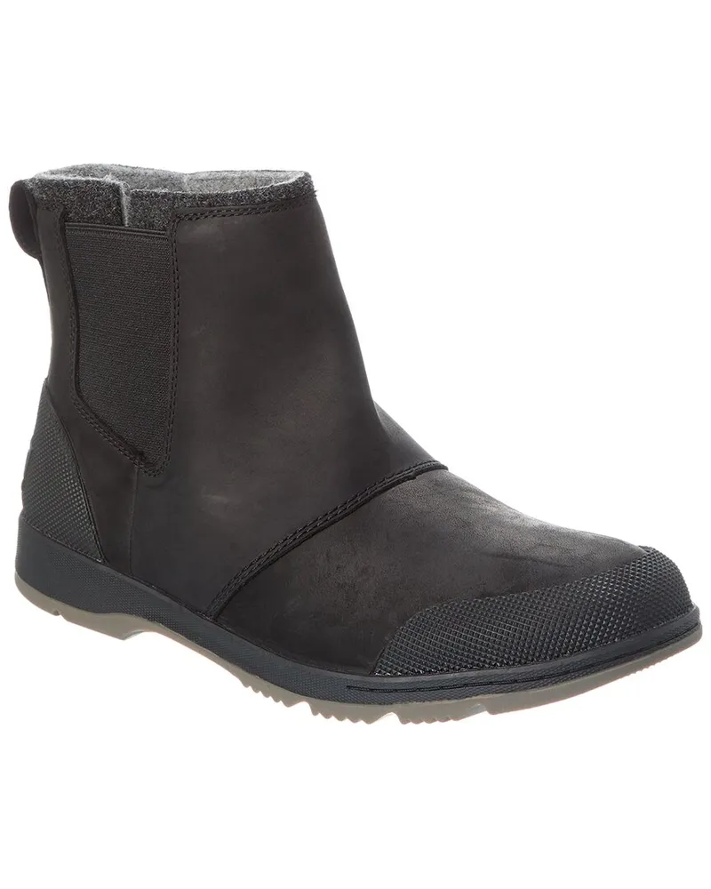 Sorel Ankeny II WP Leather Chelsea Boot Black