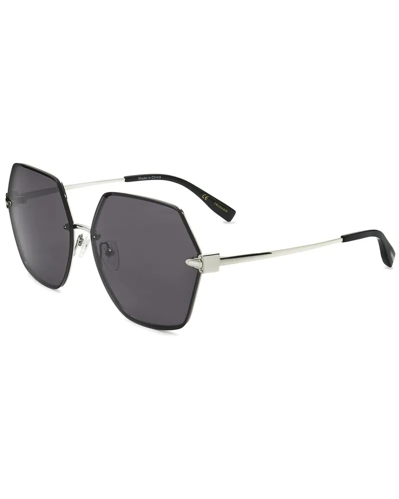 Trussardi Women's STR452FL 003AS 62mm Sunglasses Black