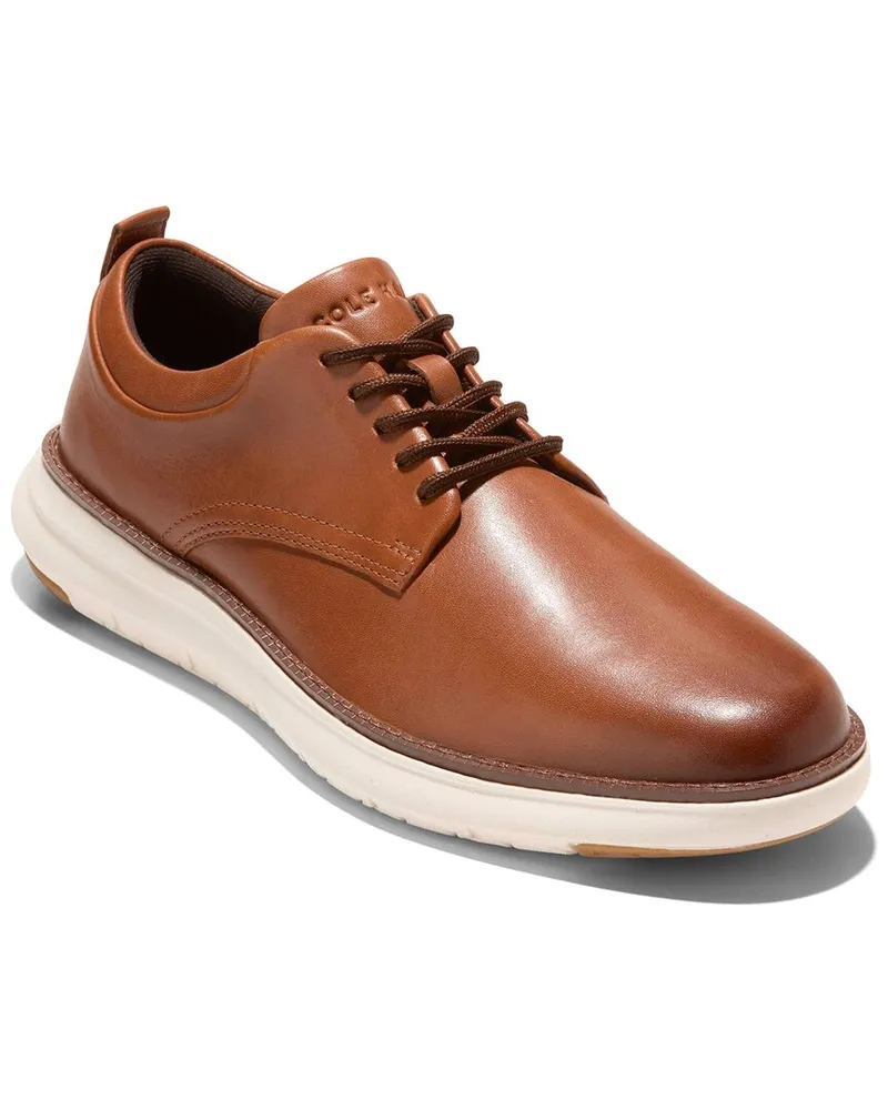 COLE HAAN Grand Remix Leather Oxford Brown
