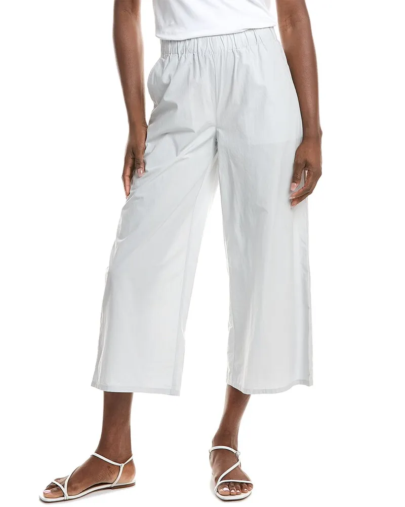 Eileen Fisher Petite Cropped Wide Pant Nocolor