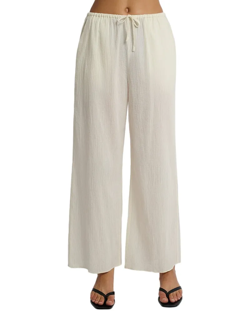Onia Crinkle Gauze Drawstring Pant Nocolor