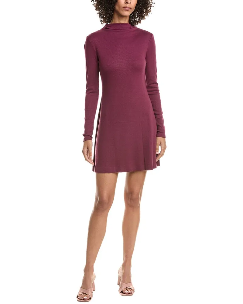Michael Stars Kit Swing Dress Purple