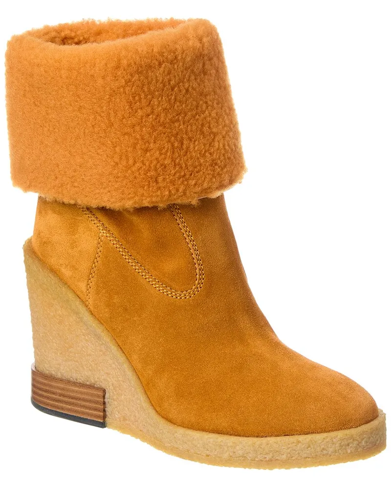 TOD'S TODs Zeppa Para Suede Boot Black