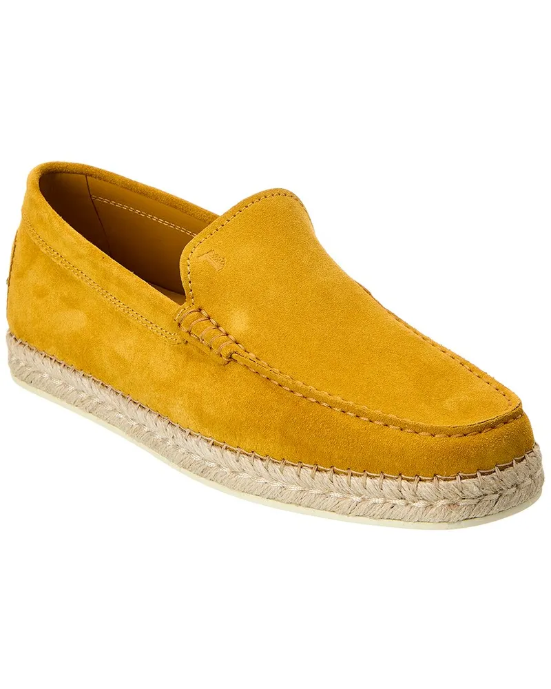 TOD'S TOD’s Suede Espadrille Yellow