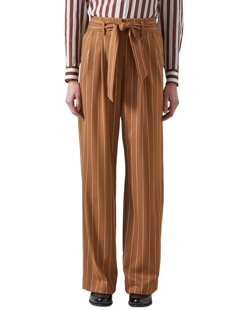 L.K.Bennett  Ellis Trousers Brown
