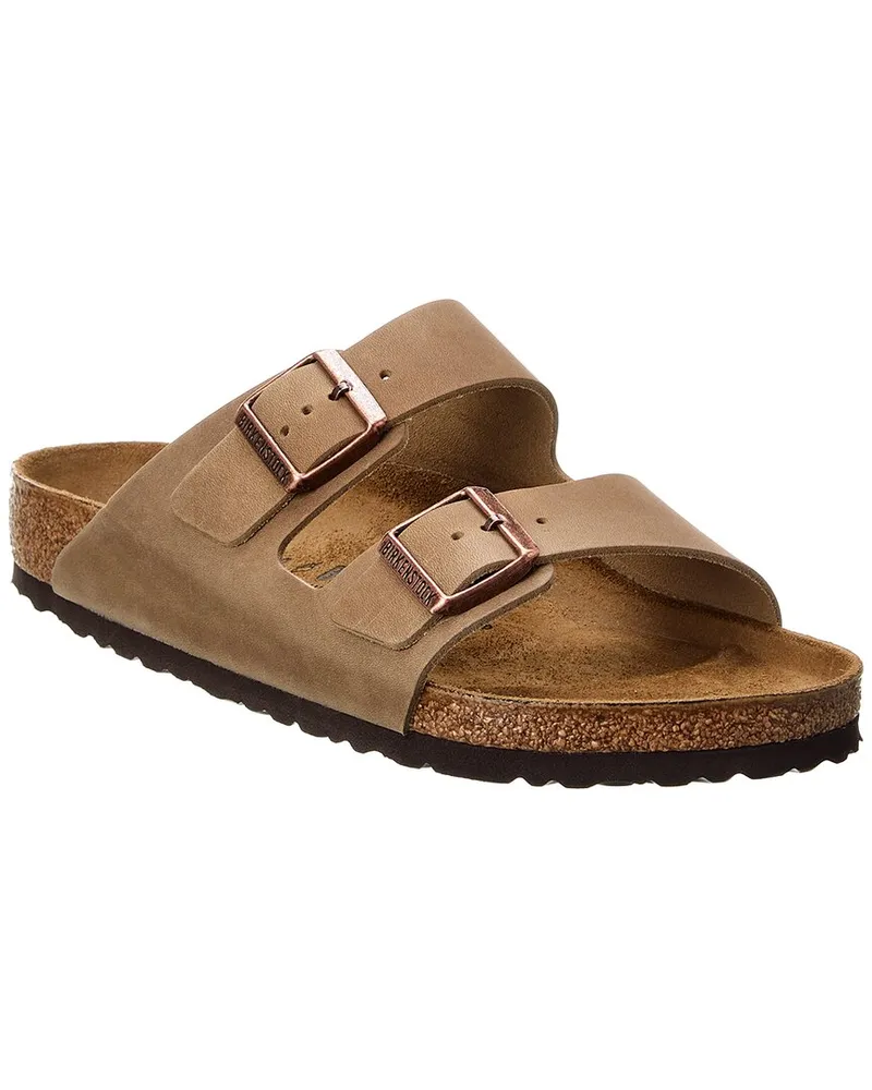 Birkenstock Arizona Oiled Leather Sandal Brown